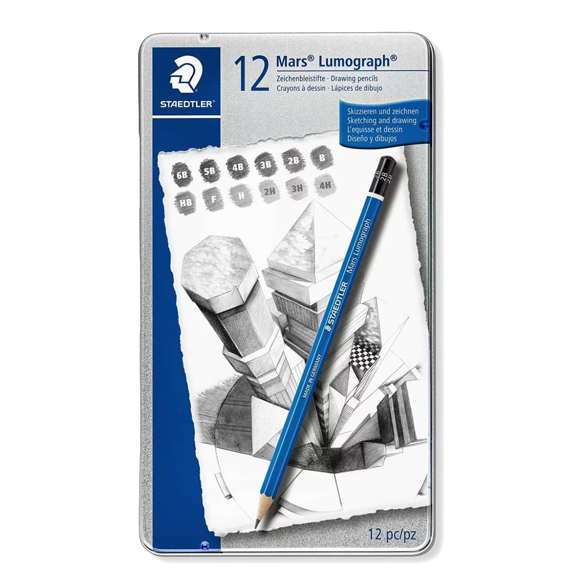 Staedtl Pencil Lumograph Drawing - 12 Count