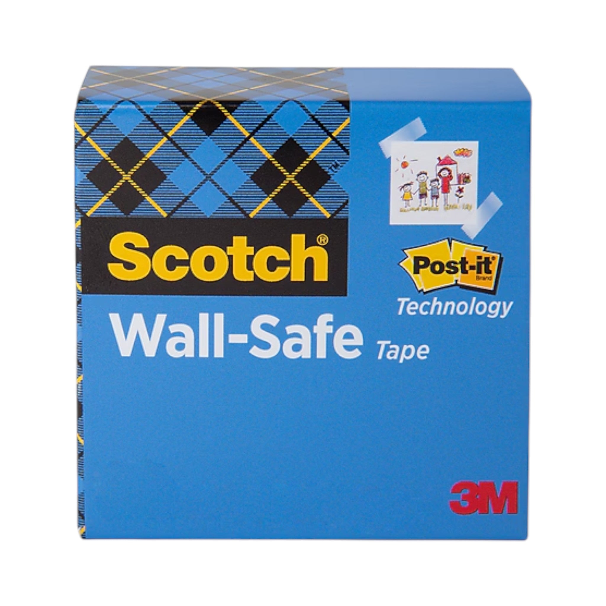 Scotch Wall-safe Tape 3/4in