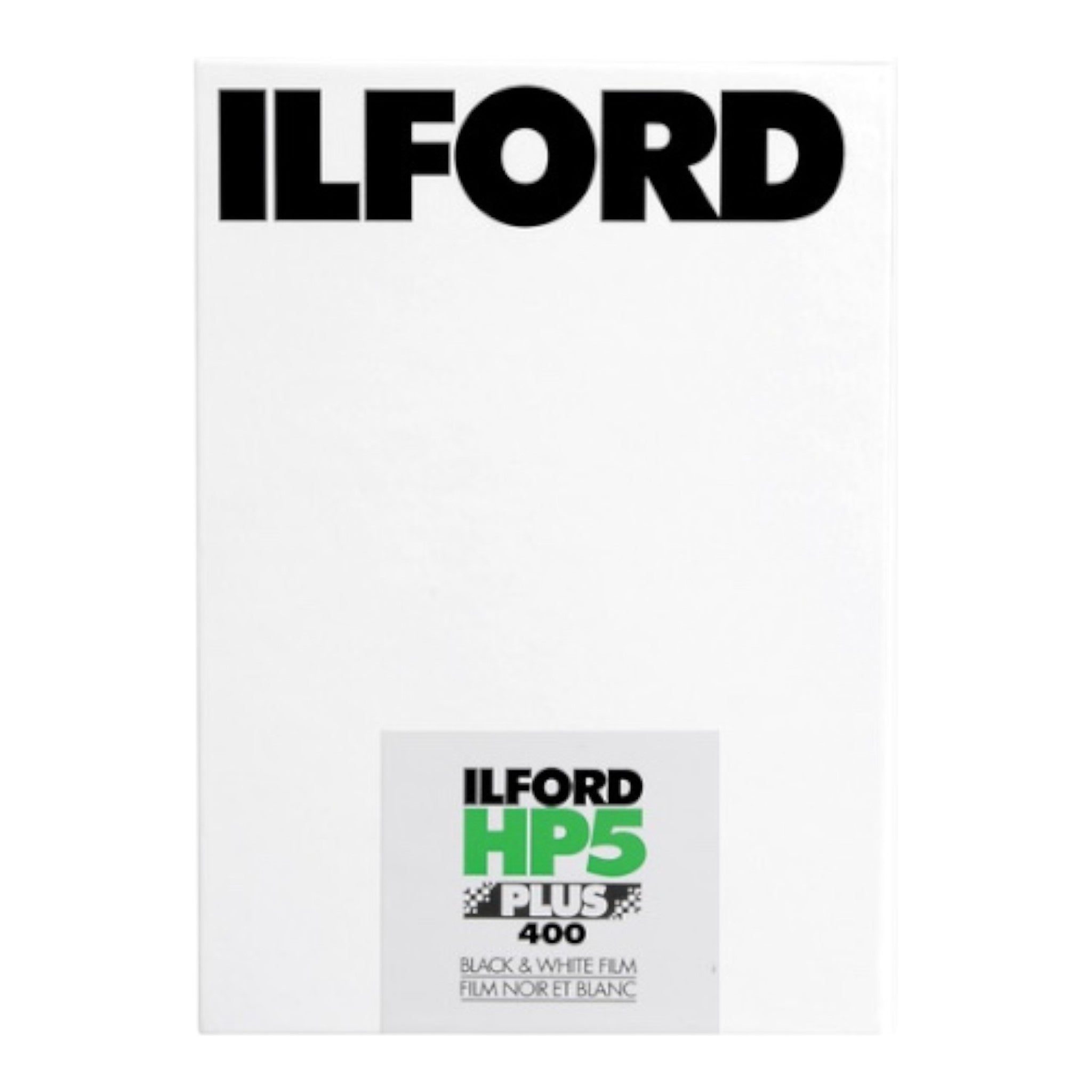 Ilford Film HP5 Plus Black and White Negative Film (4x5", 25 Sheets)