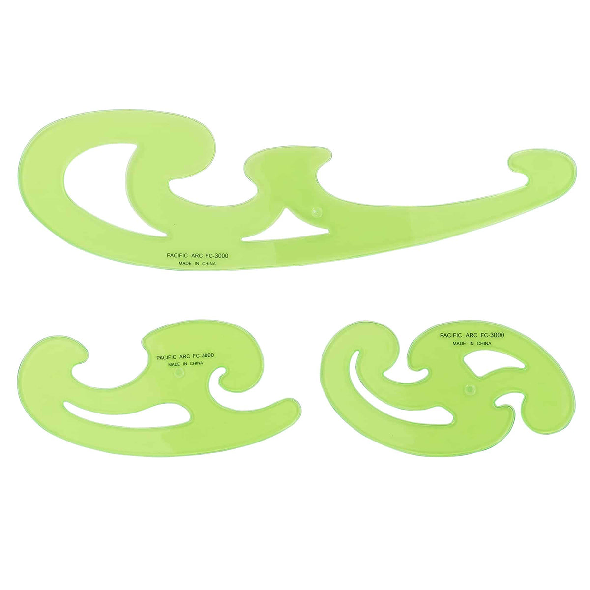 Pacific Arc French Curve - Set of 3