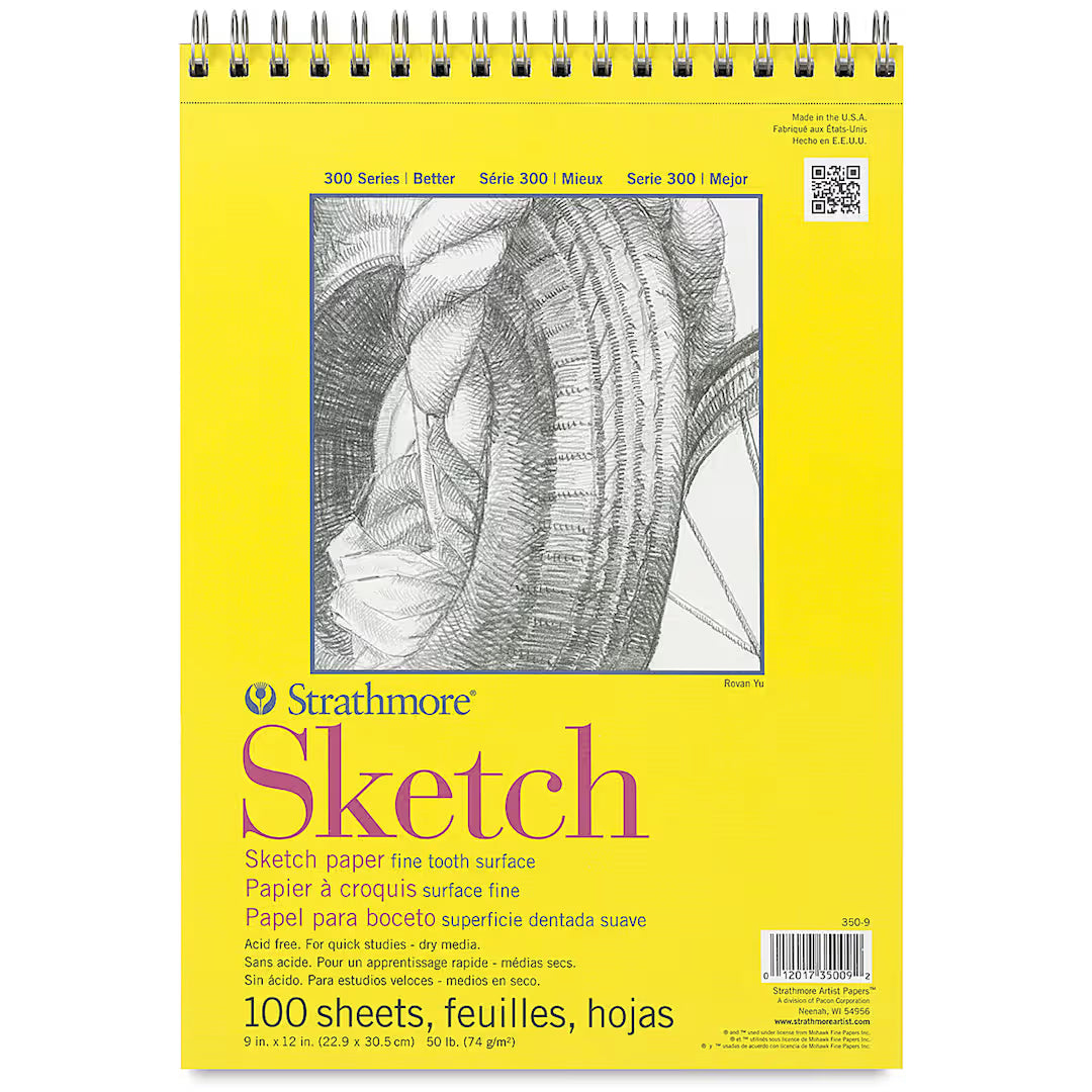 Strathmore Sketch Pad Spiral 9X12