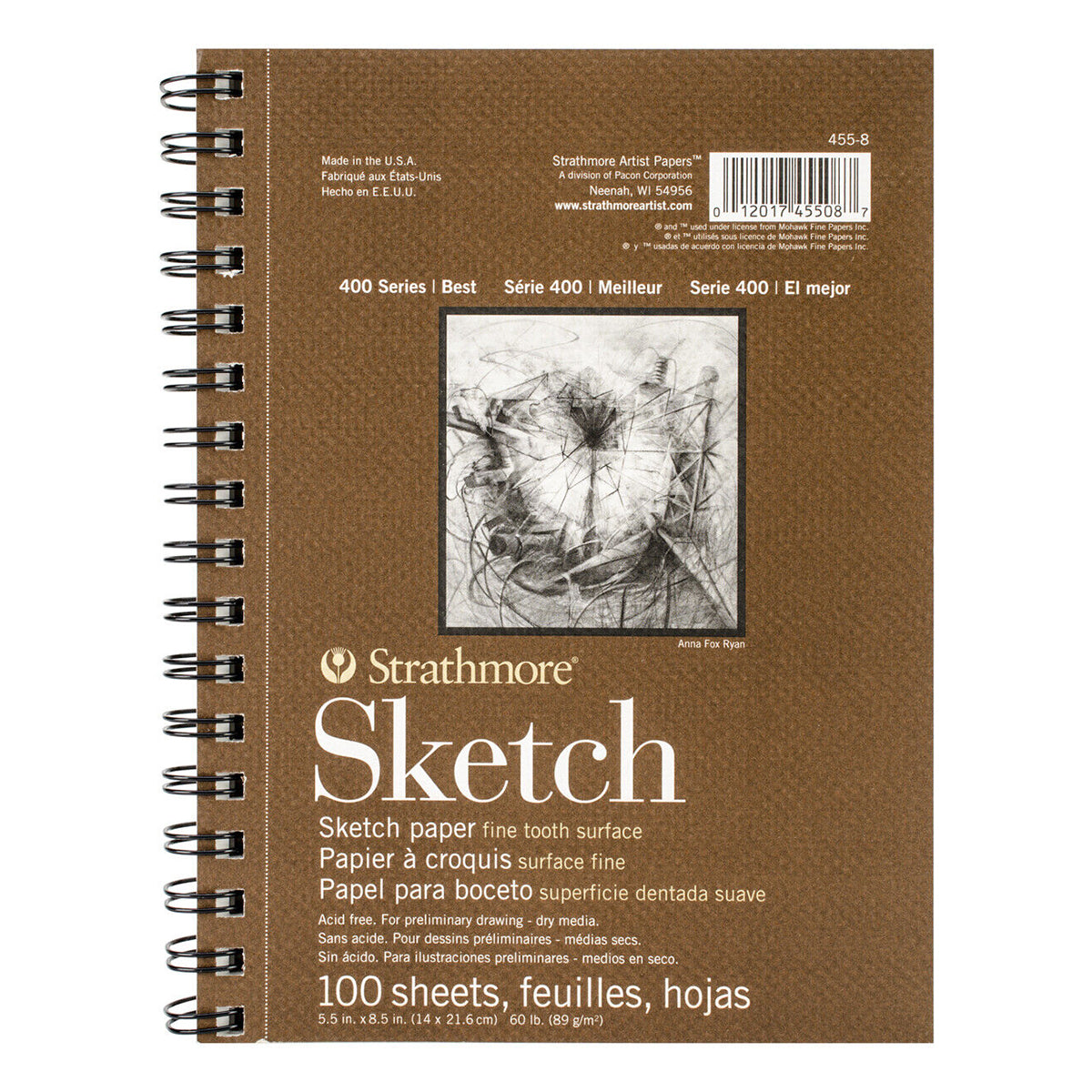 Strathmore 400 Series Sketch Pad - 5.5" x 8.5"