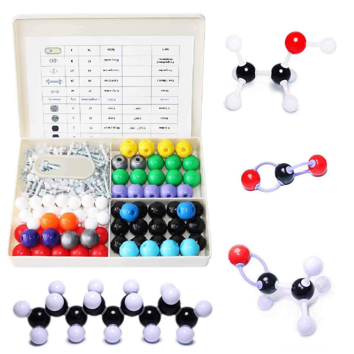 Organic Chemistry Model Kit (240 pc) - LINKTOR
