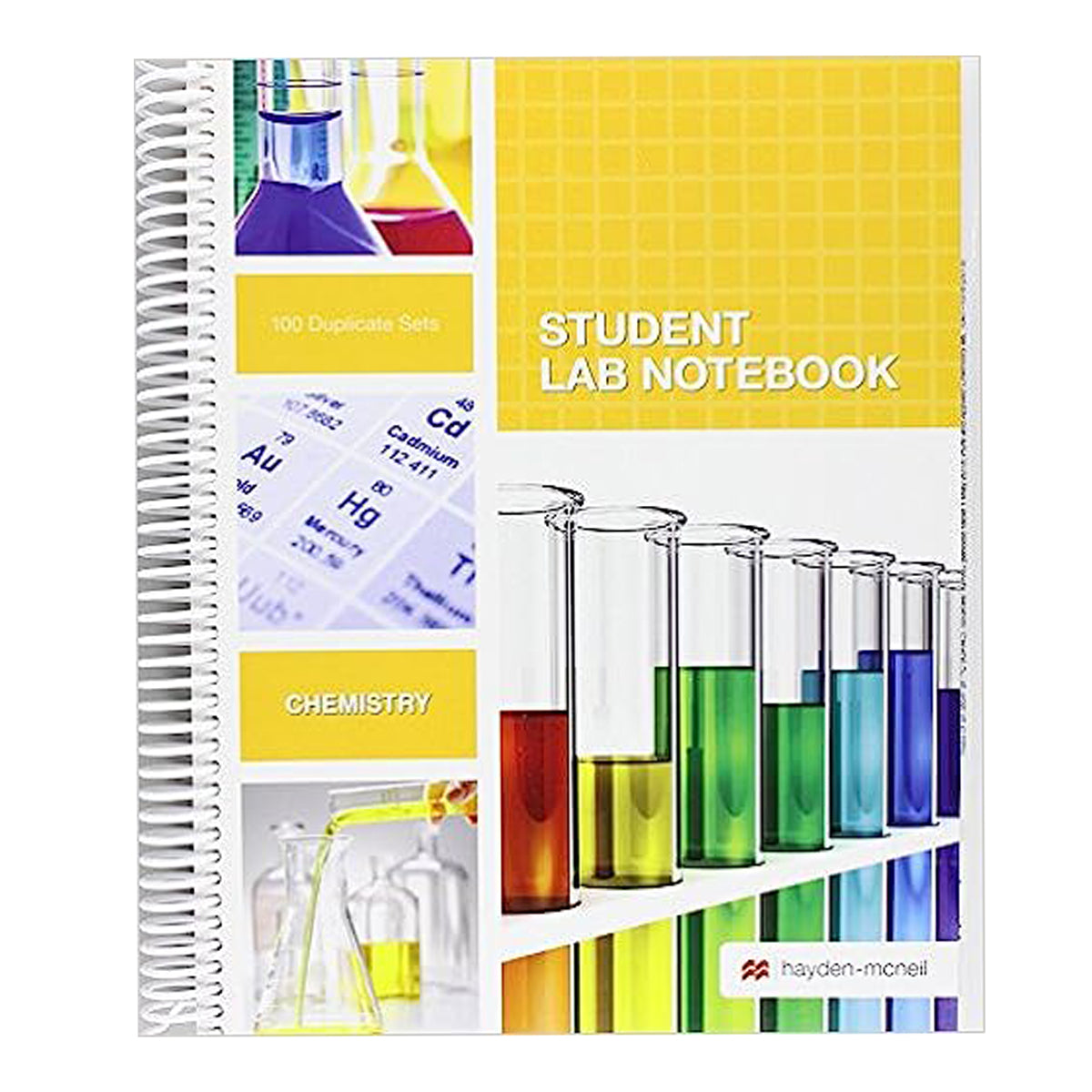 Student Lab Notebook Spiral Binding 100 Carbonless Duplicate Sets