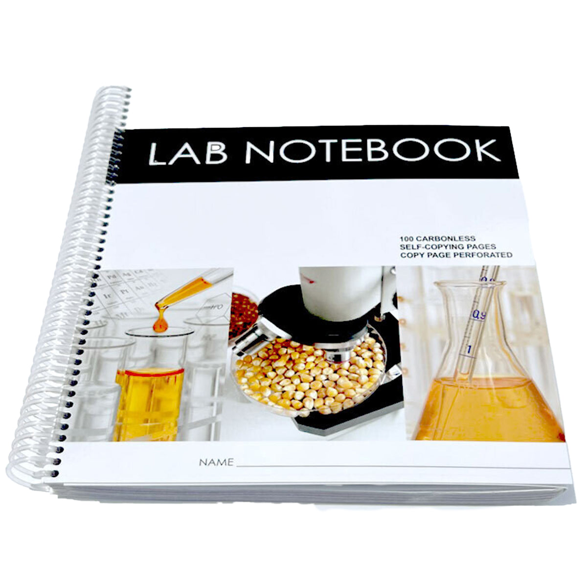 Barbakam Lab Spiral Bound Notebook - 100 Pages