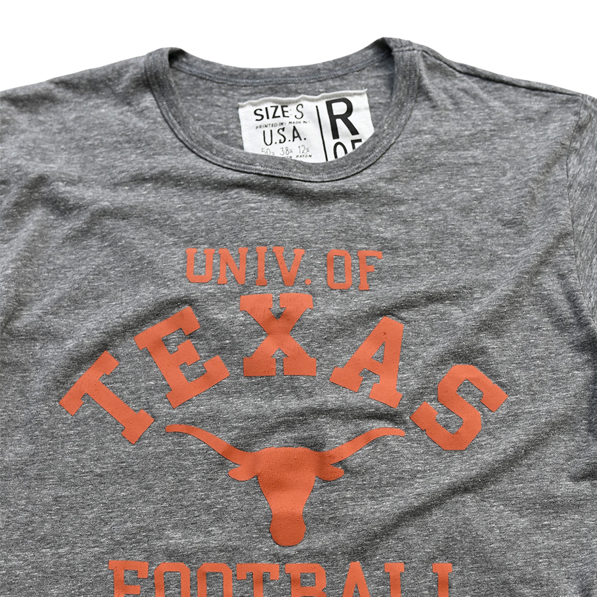 Texas Longhorns Football Tri-blend Tee