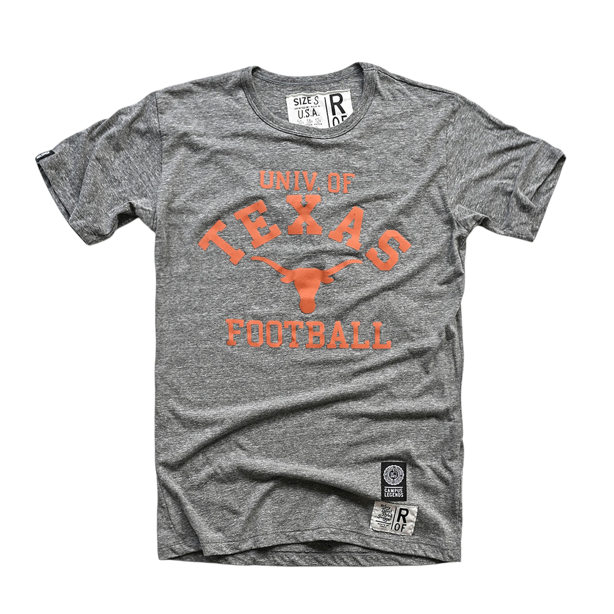 Texas Longhorns Football Tri-blend Tee
