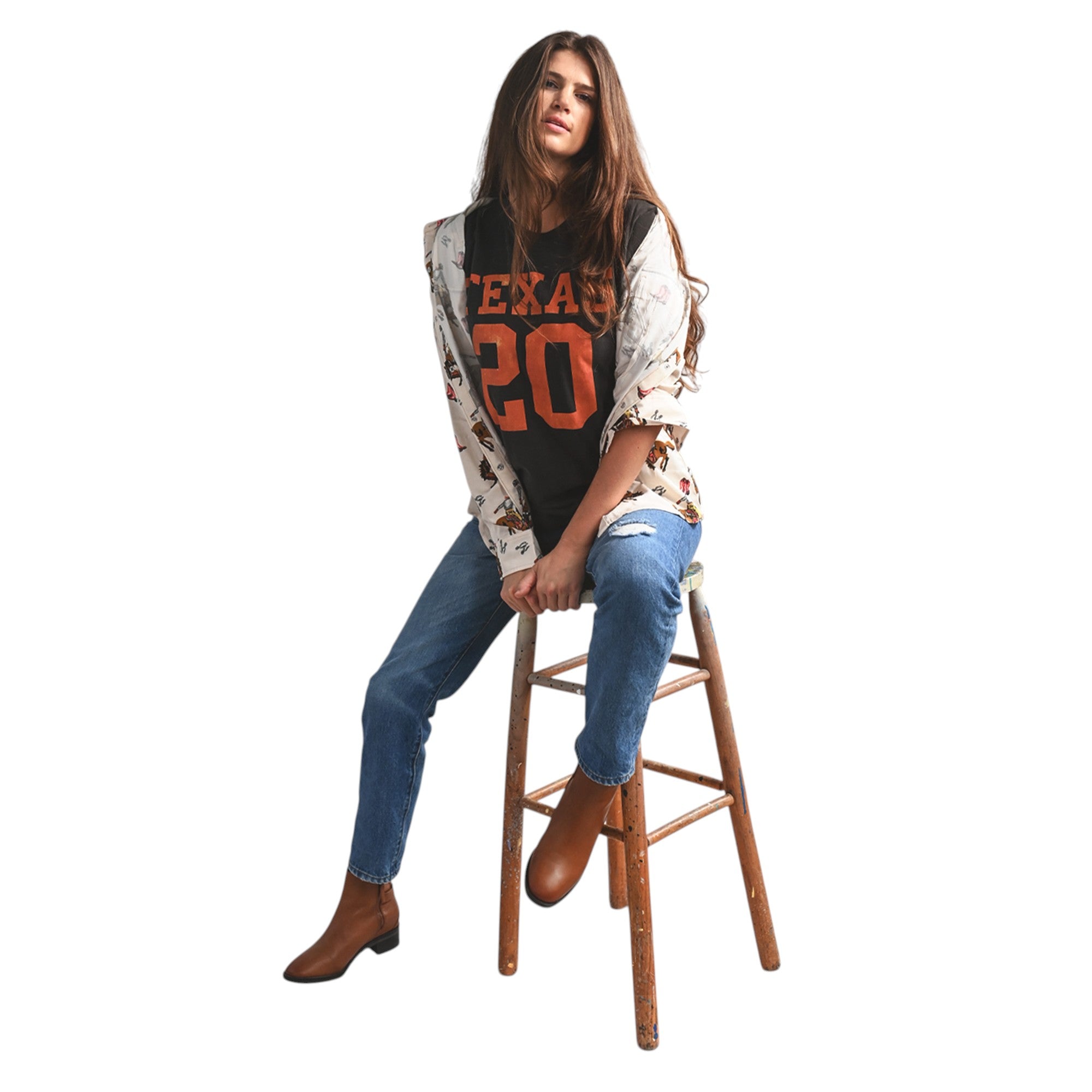 Texas Longhorns Earl Campbell #20 Tee
