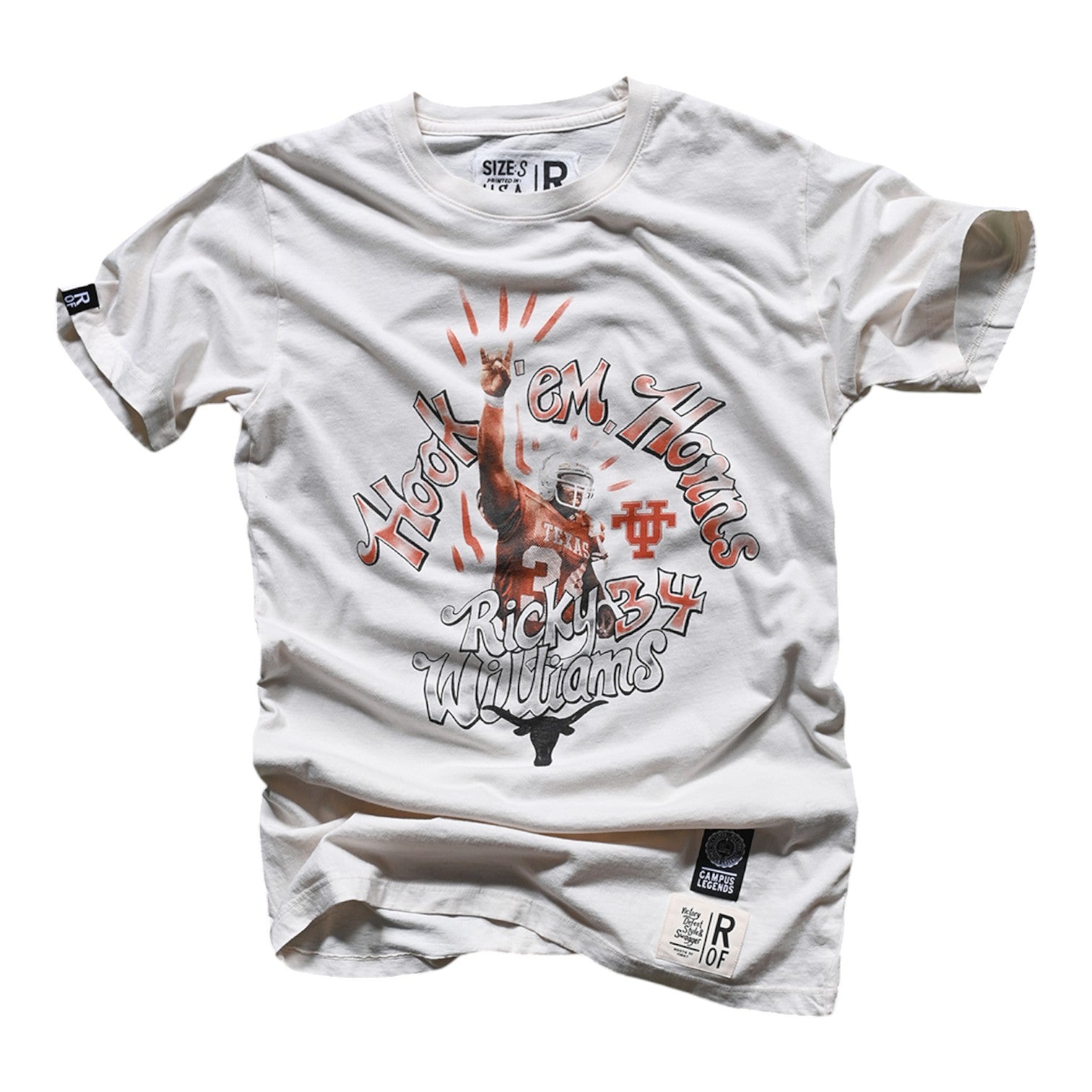 Texas Longhorns Ricky Williams Horns Tee