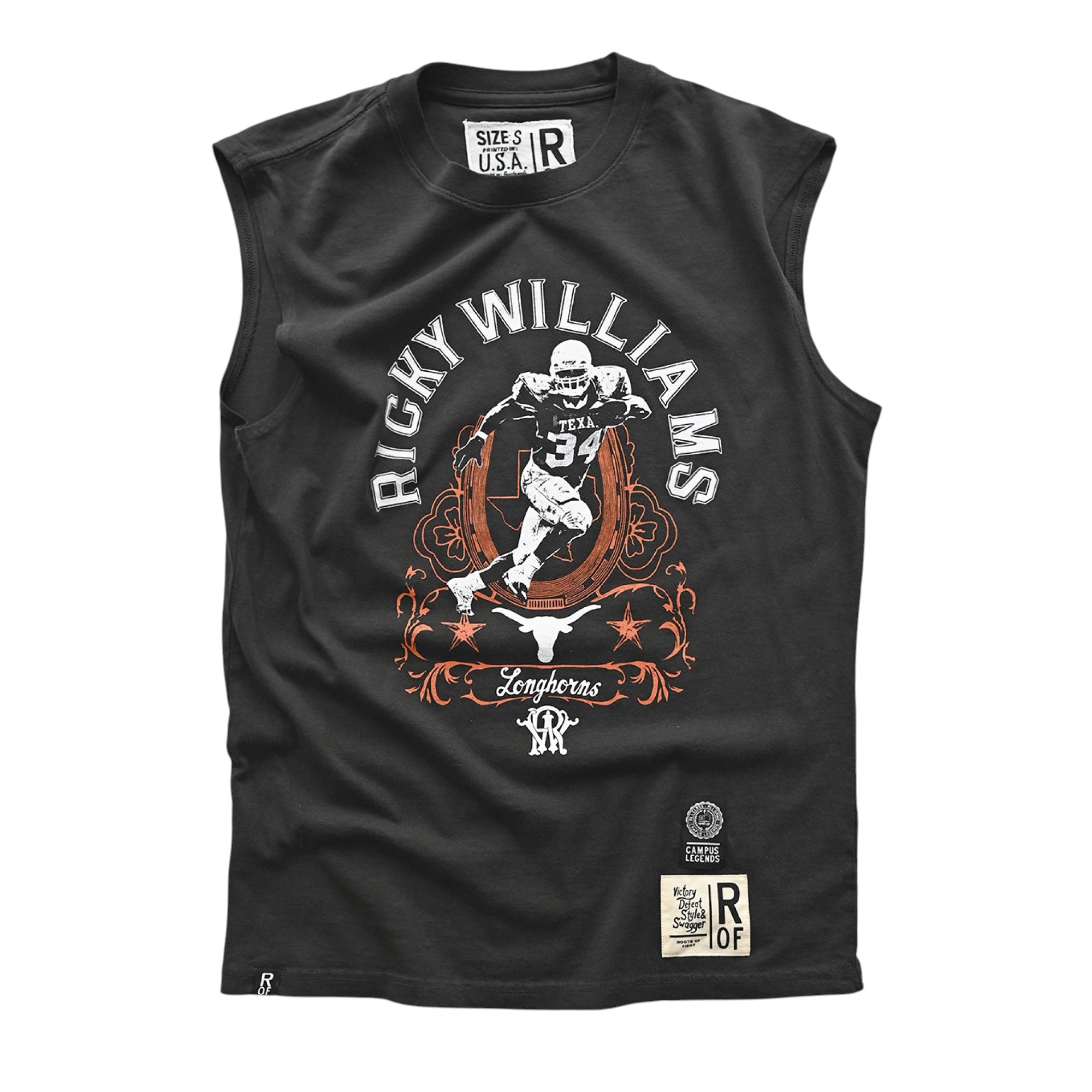 rinahamu Tシャツ　XL Texas Longhorns Ricky Williams Legacy Muscle Tee | University Co-op