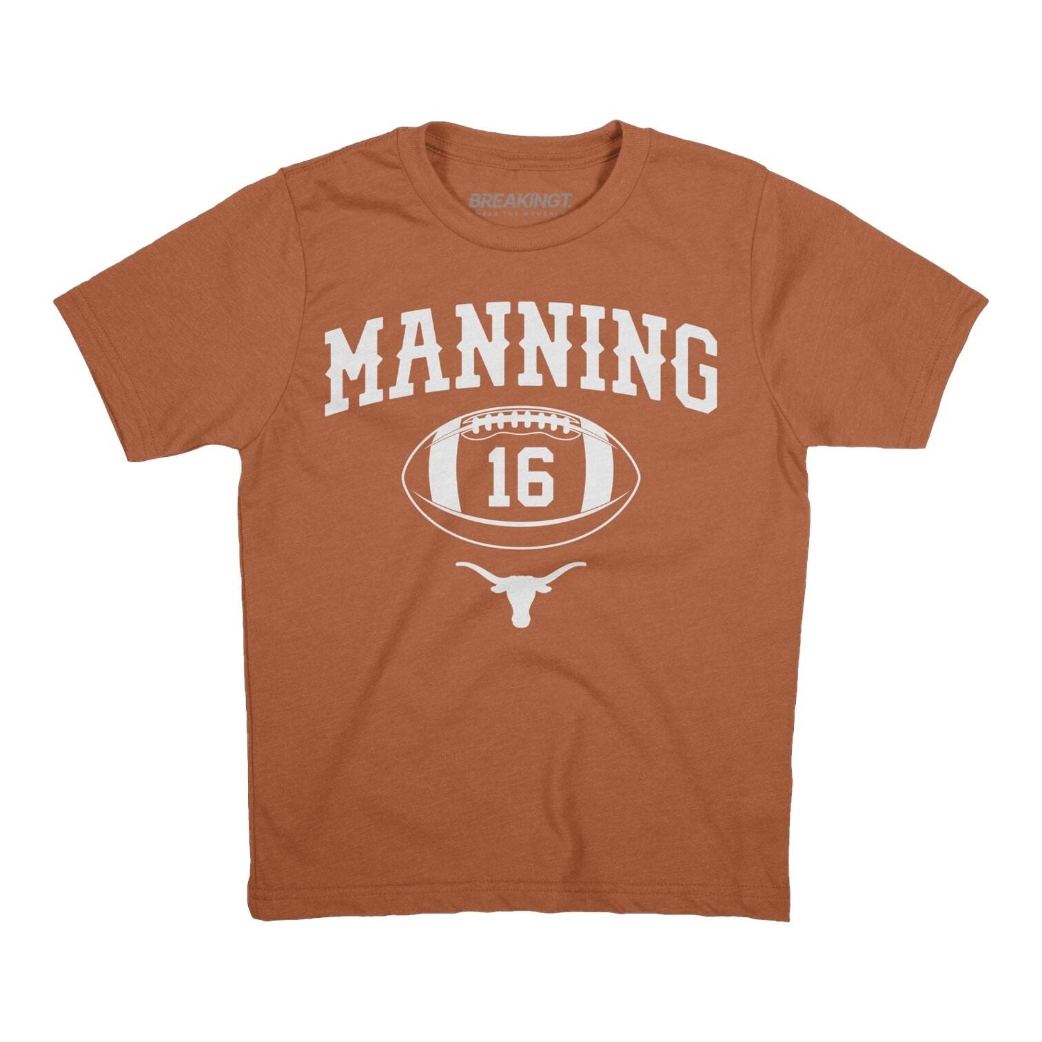 Texas Longhorns Arch Manning Vintage 16 Tee