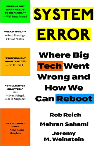 SYSTEM ERROR: WHERE BIG TECH WENT WRONG PB