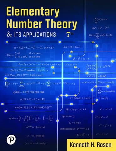 ELEMENTARY NUMBER THEORY 7E [PUB RENTAL]