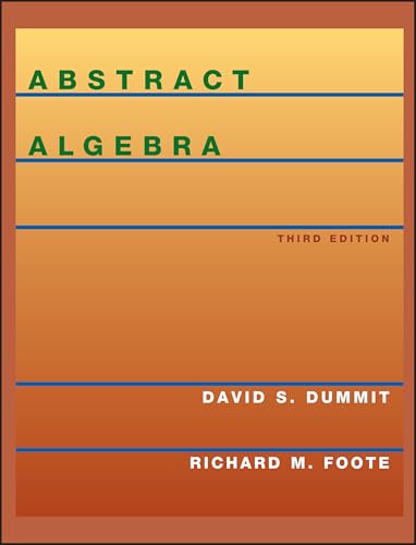 abstract algebra 3rd ed 2004