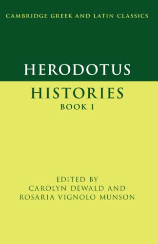 HERODOTUS: HISTORIES BOOK I [CAMBRIDGE GREEK AND LATIN