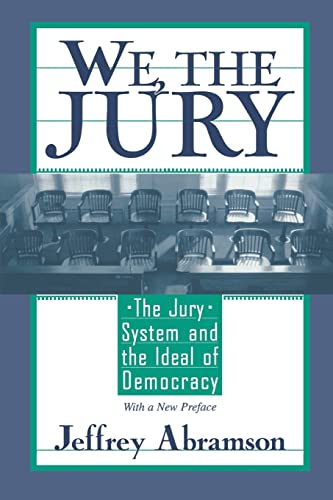 WE, THE JURY W/NEW PREFACE