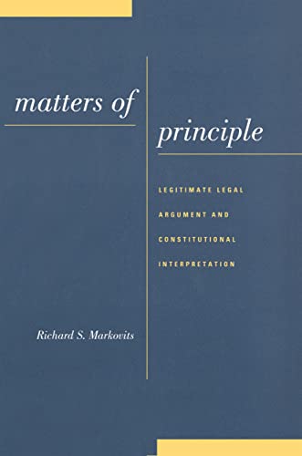 matters of principle