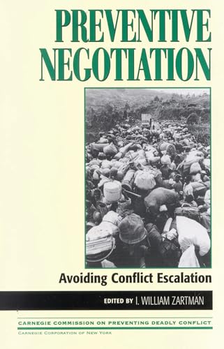 PREVENTIVE NEGOTIATION : AVOIDING CONFLICT ESCALATION