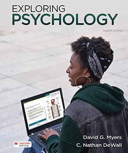 EXPLORING PSYCHOLOGY 12E LL