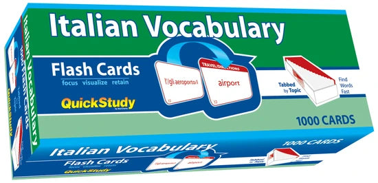 ITALIAN VOCAB-FLASH CARDS