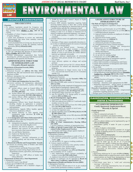 ENVIRONMENTAL LAW