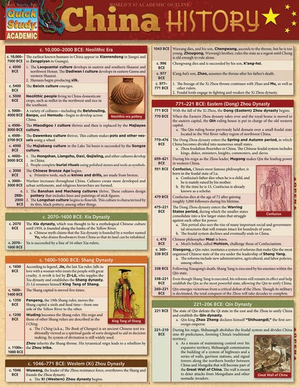 CHINA:HISTORY