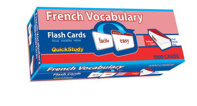 FRENCH VOCAB - FLASH CARDS