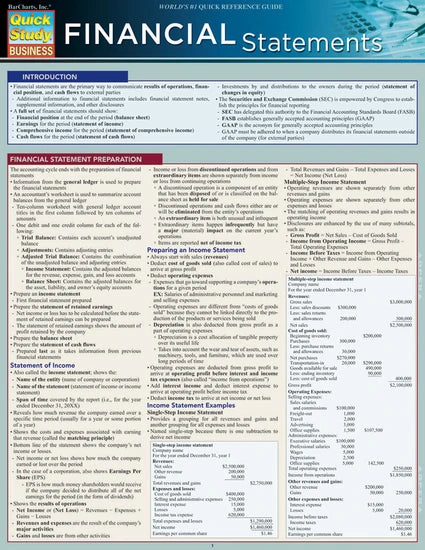 FINANCIAL STATEMENTS