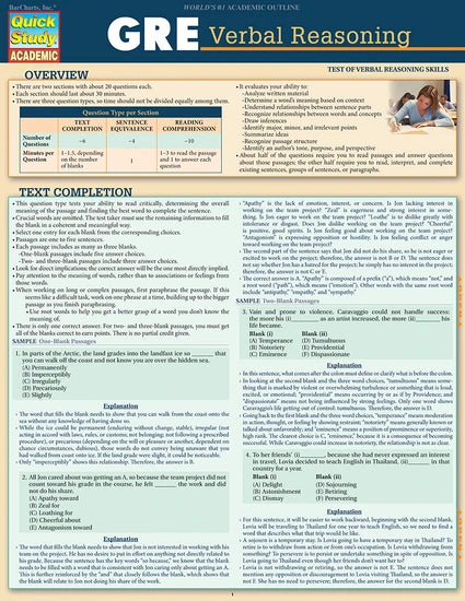 GRE VERBAL