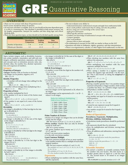 GRE QUANTITATIVE