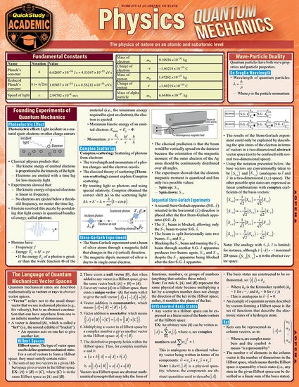 PHYSICS QUANTUM MECHANICS