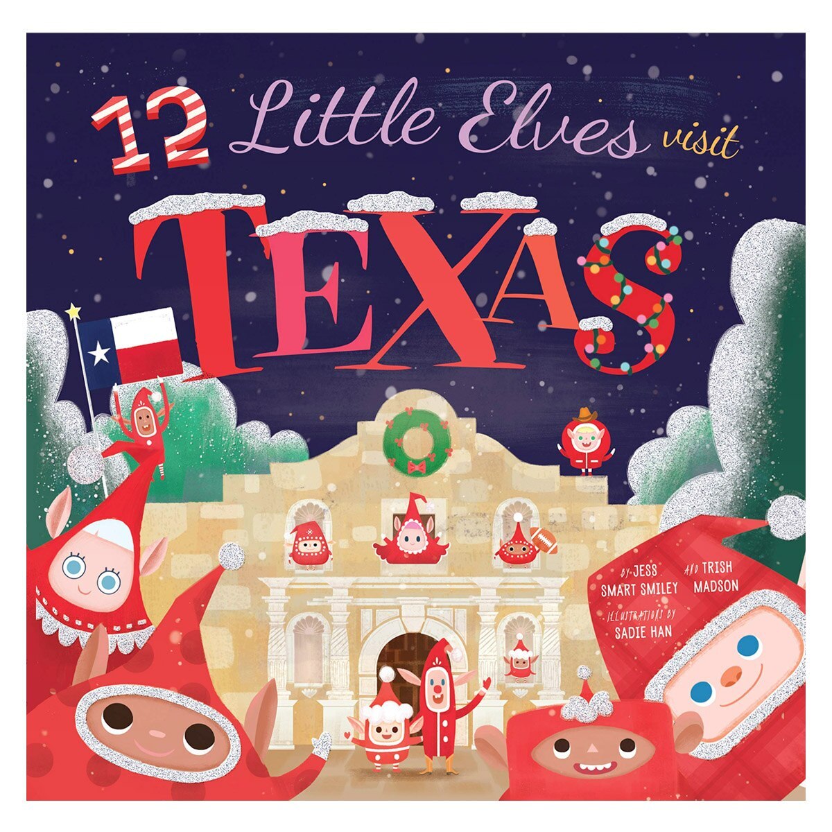 12 Little Elves Visit Texas