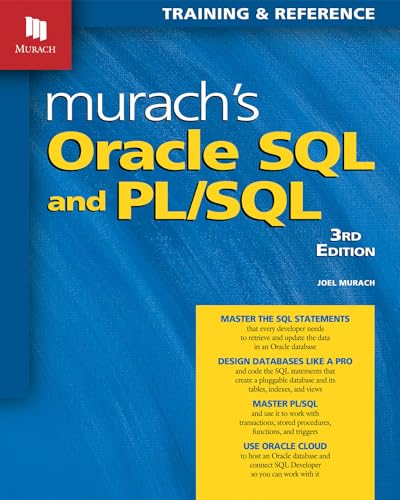 MURACH ORACLE SQL AND PL/SQL 3E