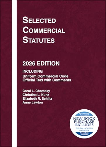 SELECTED COMMERCIAL STATUTES 2026 EDITION