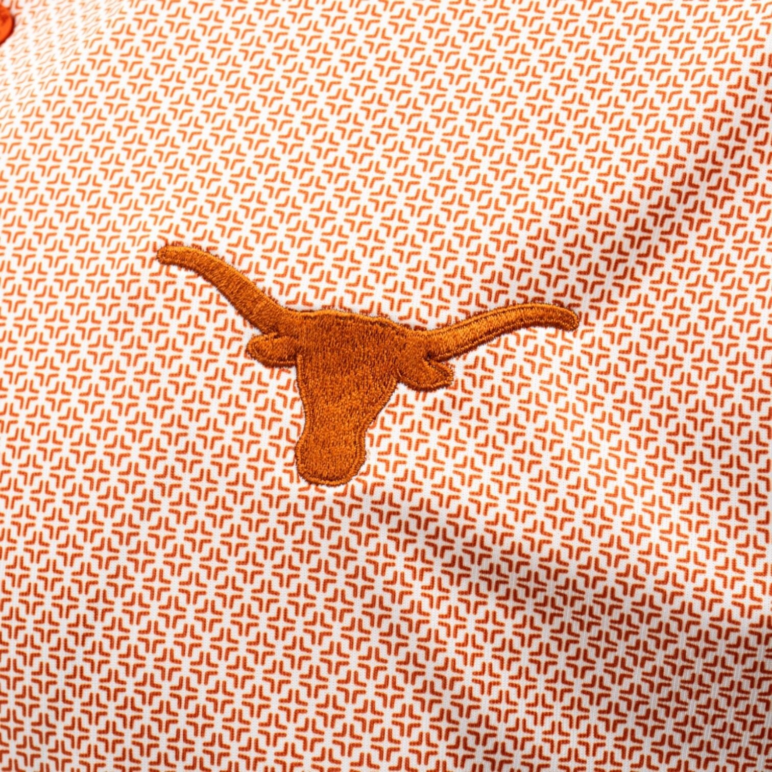 Antigua Texas Longhorns Blocked Intersect Polo