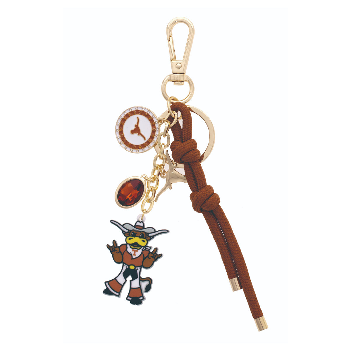 Texas Longhorns Cluster Bag Charm