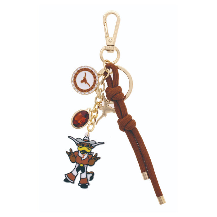 Texas Longhorns Cluster Bag Charm