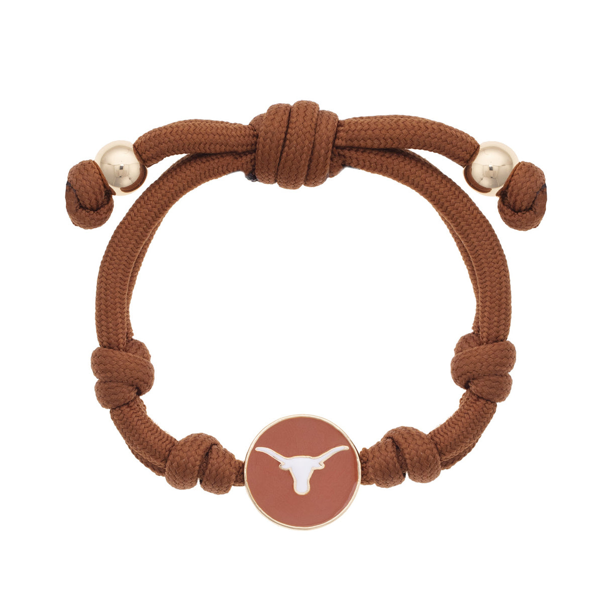 Texas Longhorns Logo Paracord Bracelet