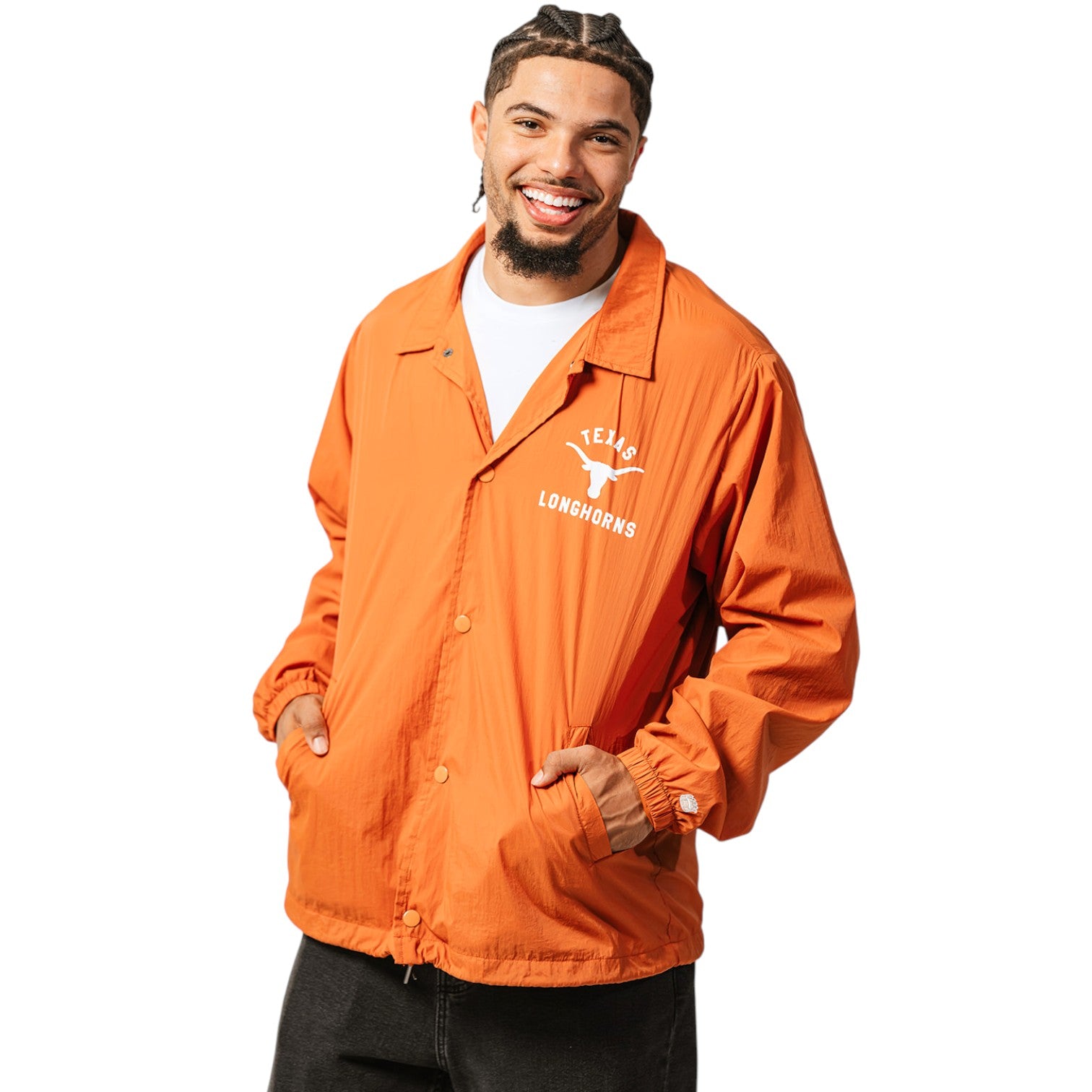 Homefield Texas Longhorns Classic Logo Coaches Jacket
