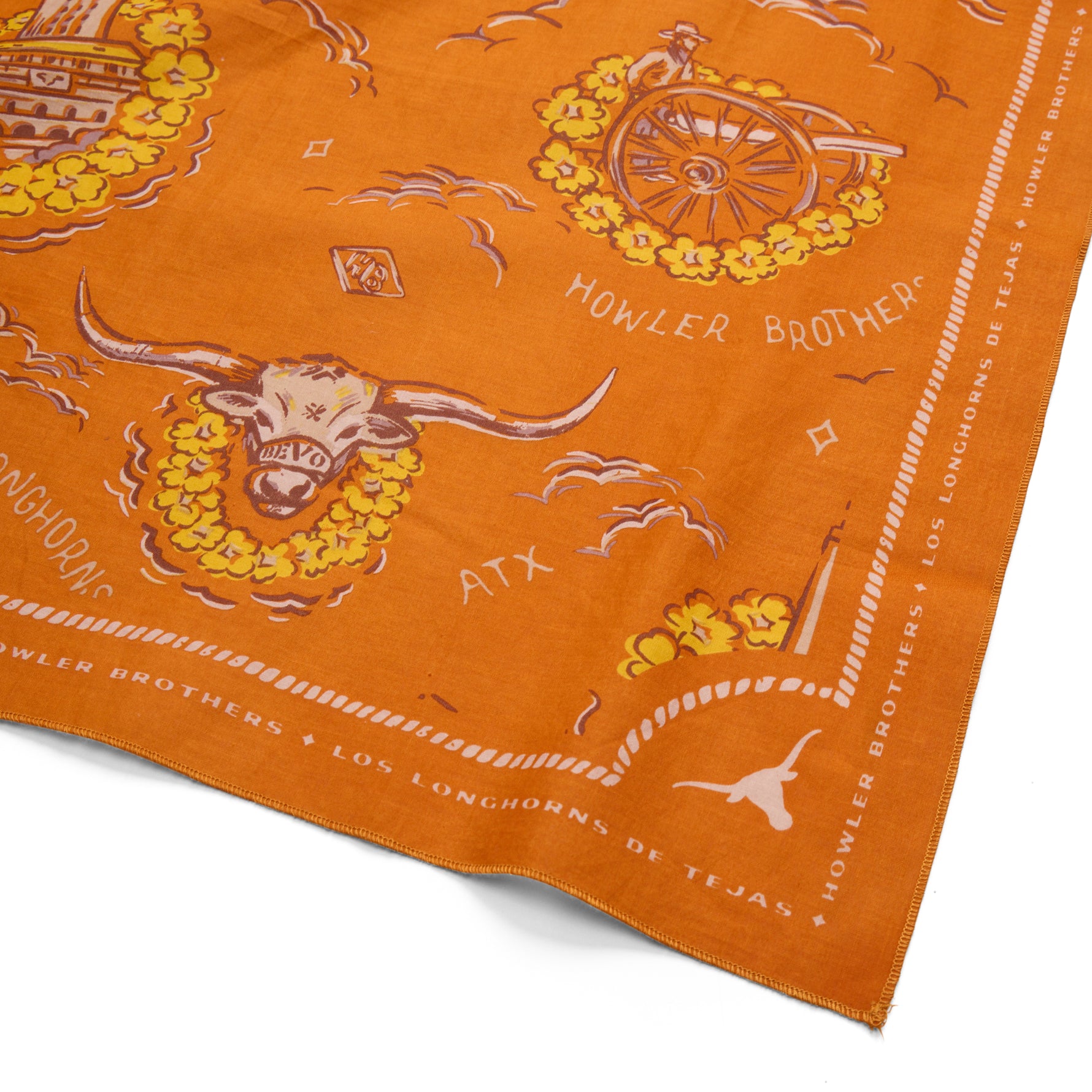 Howler Bros Los Longhorns De Tejas Bandana