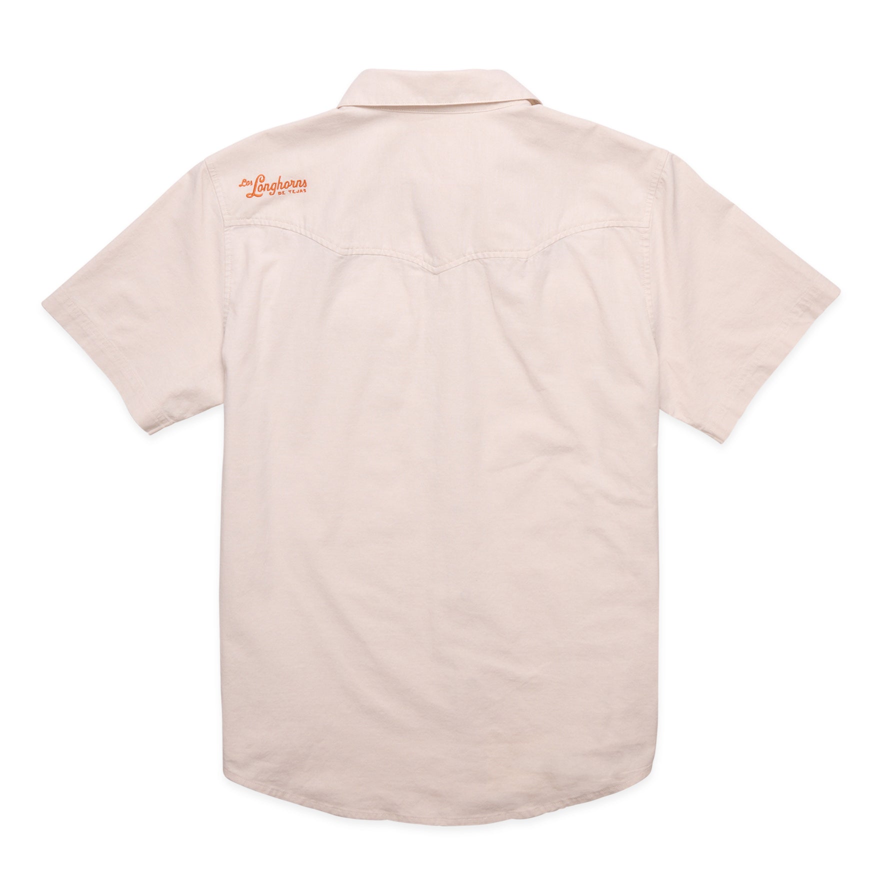 Howler Bros Los Longhorns De Tejas Bevos Crosscut Short Sleeve Snapshirt