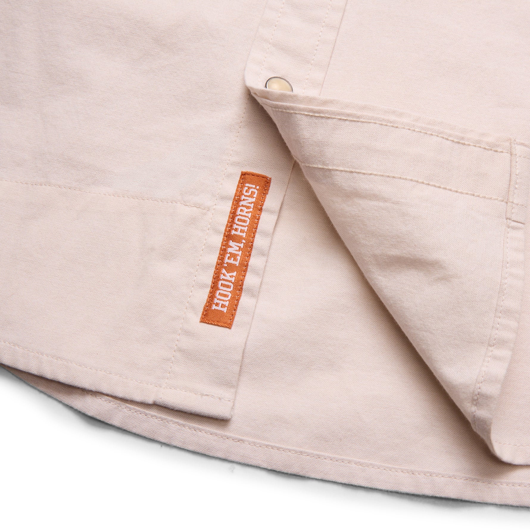 Howler Bros Los Longhorns De Tejas Bevos Crosscut Short Sleeve Snapshirt