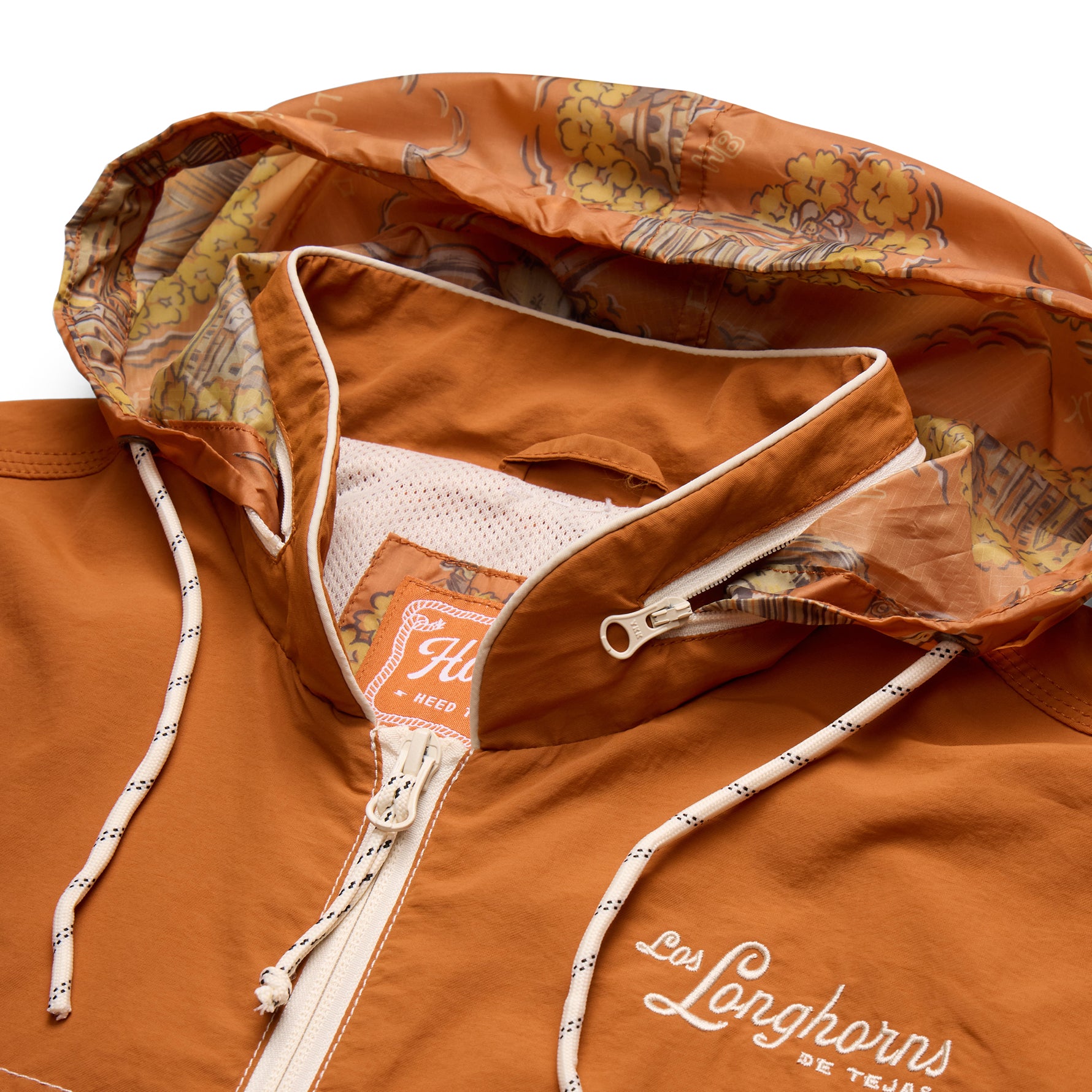 Howler Bros Los Longhorns De Tejas Del Mar Session Shell Jacket