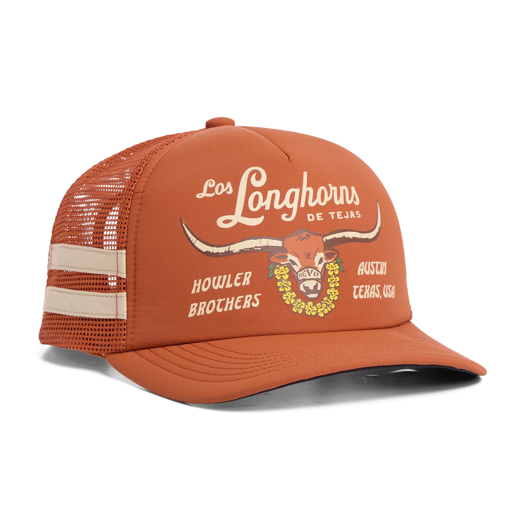 Howler Bros Los Longhorns De Tejas Foam Dome Hat