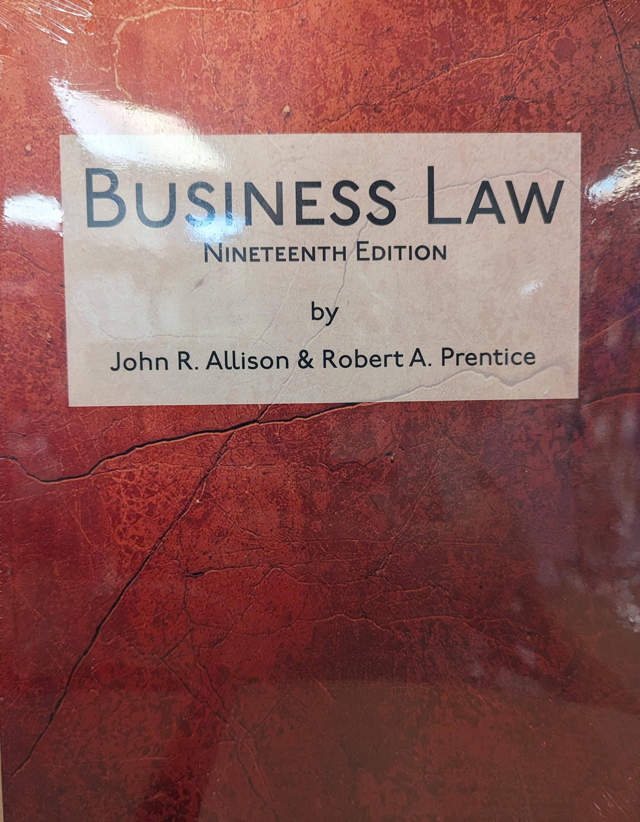 BUSINESS LAW 19E [GREENBELT PRESS]
