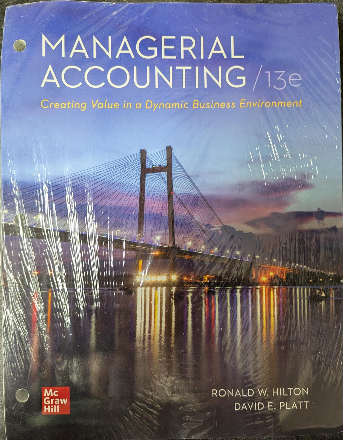 LOOSELEAF MANAGERIAL ACCOUNTING 13E [LTA SPECIAL]