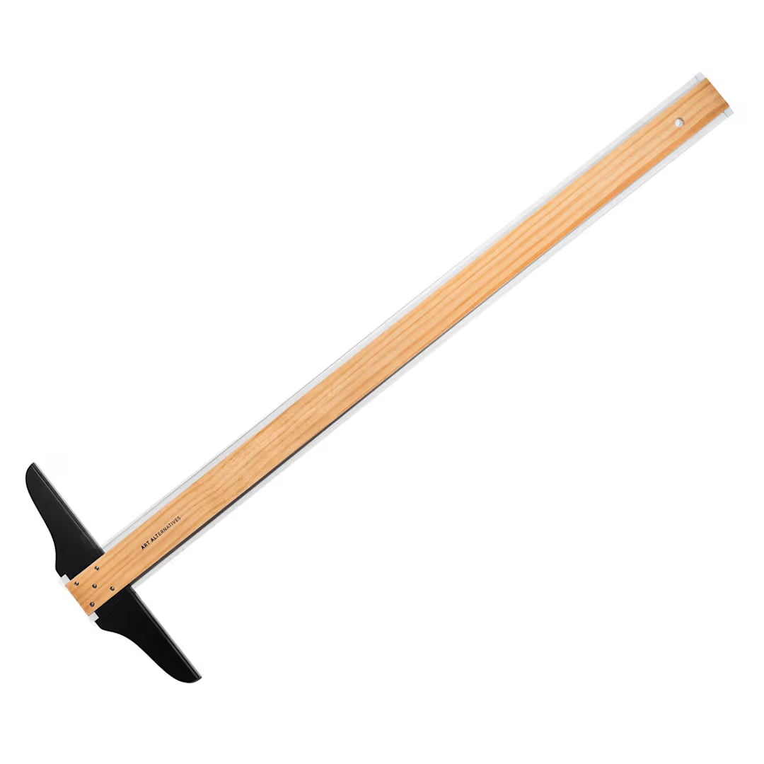 Wooden Acrylic Edge T-Square - 36"