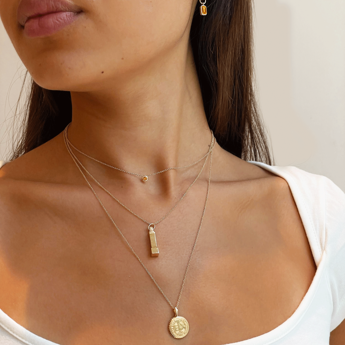 University of Texas Tower Necklace