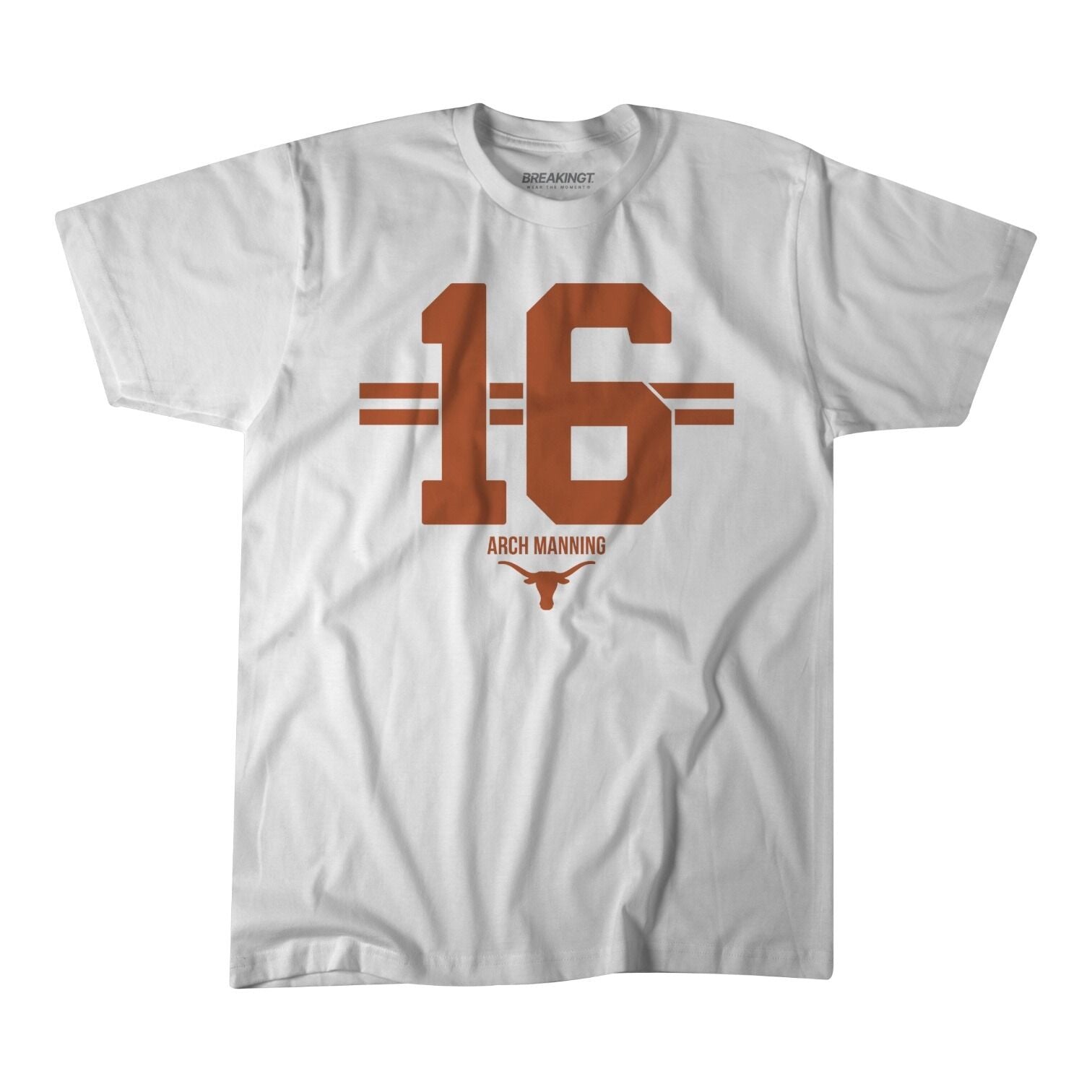 Texas Longhorns NIL Manning FC 16 Stripe Tee