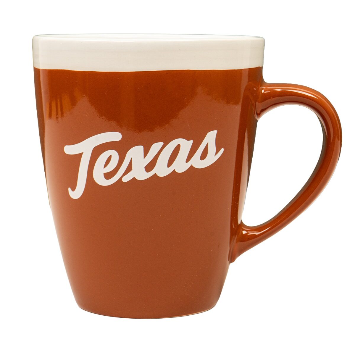 18oz Texas Script Mug